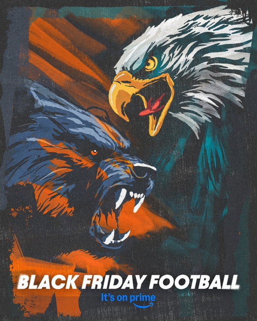 Bears. Eagles. #BlackFridayNFL.