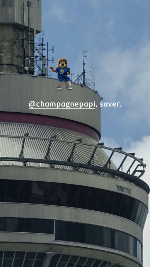 @champagnepapi thanks for the shout out! Game recognizes game.