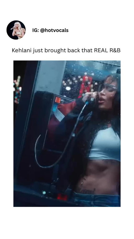 Like singing in the rain is so R&B coded 😮‍💨😭 she snapped! #kehlani #explore #viral #music #rnb