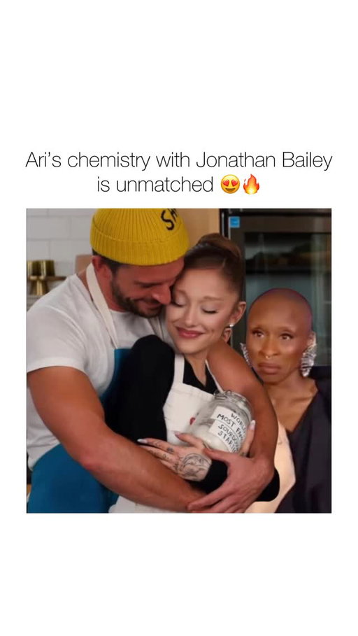 The perfect cast chemistry 
#wicked #arianagrande