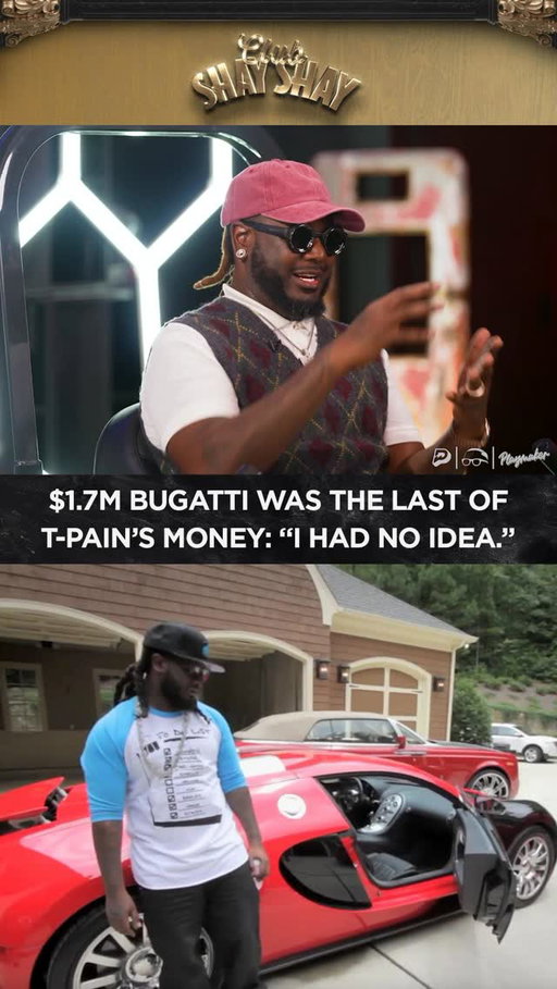“Now, I’m very, very, very, very close to my finances. I know every dollar that goes out. If somebody tries to send $4 from one of my accounts, I get an alert on my phone. ... Back then, I had no idea what was happening.” - @TPAIN