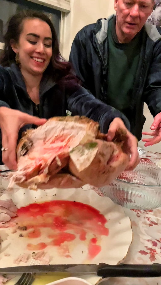 medium rare turkey anyone? I swear I’ve redeemed myself since then (2019)!! 

#thanksgiving #fail