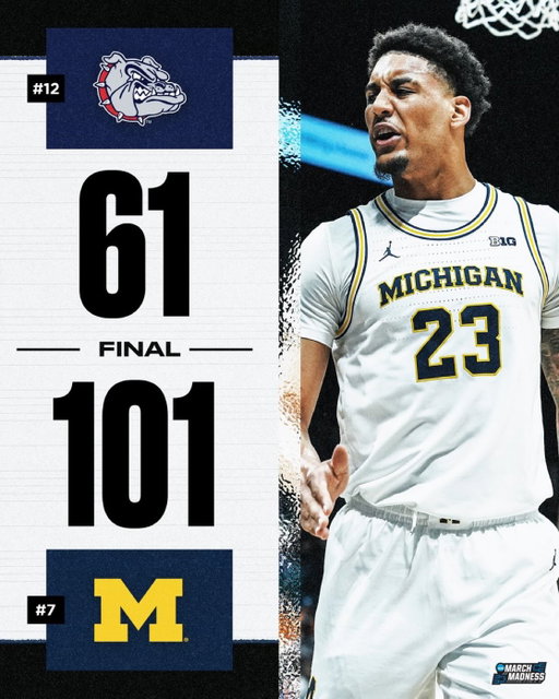 NO. 7 MICHIGAN WINS THE PLAYERS ERA CHAMPIONSHIP 🏆

The Wolverines CRUISE past No. 12 Gonzaga to capture hardware in Vegas 🙌