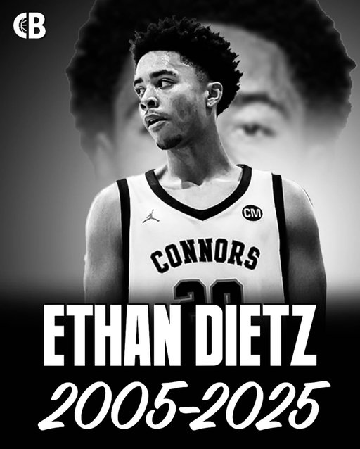 BREAKING: Ethan Dietz, a sophomore basketball player at Connors State College in Oklahoma, died Tuesday from an injury suffered during a game Saturday, school officials said. Dietz was 20 years old. 

Dietz, a 6-foot-8 forward from Vilonia, Arkansas, is said to have caught an elbow to the head & immediately had a medical emergency. 

R.I.P. Ethan Dietz ❤️🙏