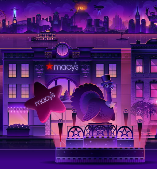 A classic tradition has arrived in Roku City.

Watch #MacysParade on Thanksgiving Day at 8:30am ET on NBC and Peacock.