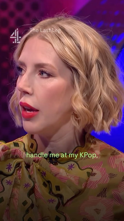 Our ethos IS KPop Demon Hunters #TheLastLeg 

#KPop #KPopDemonHunters