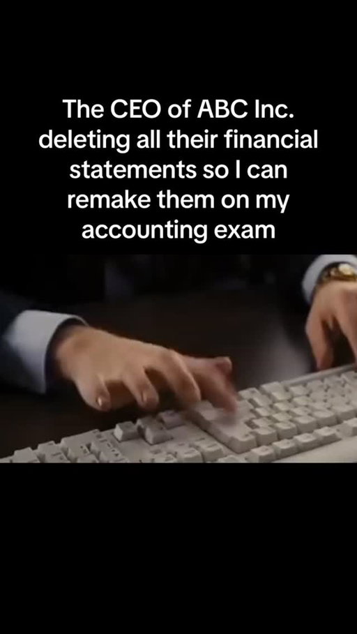 Bro did me dirty 🤦‍♂️🤦‍♂️🤦‍♂️
.
.
.
#accounting #accountant #incomestatement #balancesheet #accountingmemes #accountingjokes #accountinghumor #intern #internship #summerintern #summerinternship #businessstudent #businessmajor #businessschool #financestudent #financemajor