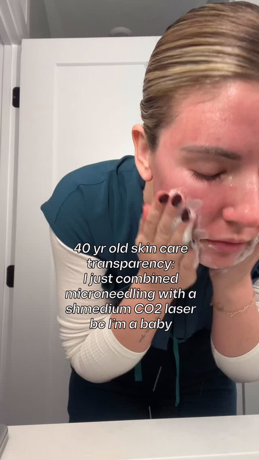 Full transparency: I have more access to treatments bc I work in this industry. You don’t have to do it all and you don’t need to do what I do, you don’t even need to do anything if you don’t want to 🫶🏼 This is aging gracefully for me- healing from a shmoderate laser the week of Thanksgiving 🤣. Drop questions you have on skincare and treatments below ⬇️ 🫶🏼 #wearfigs #figsambassador