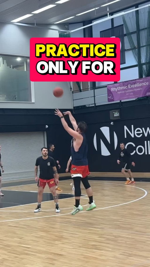 Can someone invent basketball practice for adults? Just don’t make me, like… run a lot.