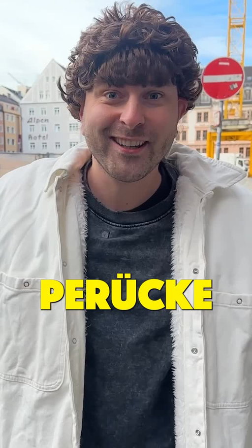 War es so auffällig? 😂 #perücke #friseur
