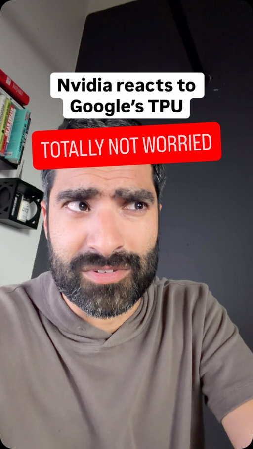 Nvidia’s TOTALLY not worried. Stop asking if they’re worried