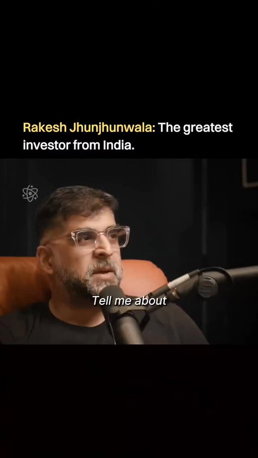 Rakesh Jhunjhunwala was the undisputed "Big Bull" of India. He started with borrowed money and absolutely zero family backing.

He mastered a strategy that most investors fail at. He used high-speed trading to generate his daily cash, but he used long-term investing to build his massive fortune. He knew exactly when to trade fast and when to sit on a stock for decades.

He compounded his wealth at over 40% a year. That is a track record that beats almost everyone in the game, including Warren Buffett.

He proved you don’t need a fancy degree or millions in the bank to start. You just need the guts to bet big on your own conviction.

Follow @thebestfounders for more!

Video: Mohnish Pabrai

[Rakesh Jhunjhunwala, Big Bull, Stock Market, Investing, Entrepreneurship, Business]

#rakeshjhunjhunwala #bigbull #stockmarket #investing #india