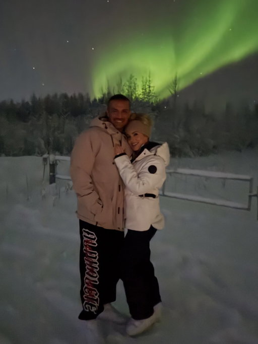 Happy Thanksgiving from the North Pole!!! After nearly 9 years of visiting Alaska, we finally saw the northern lights last night. Incredible experience.