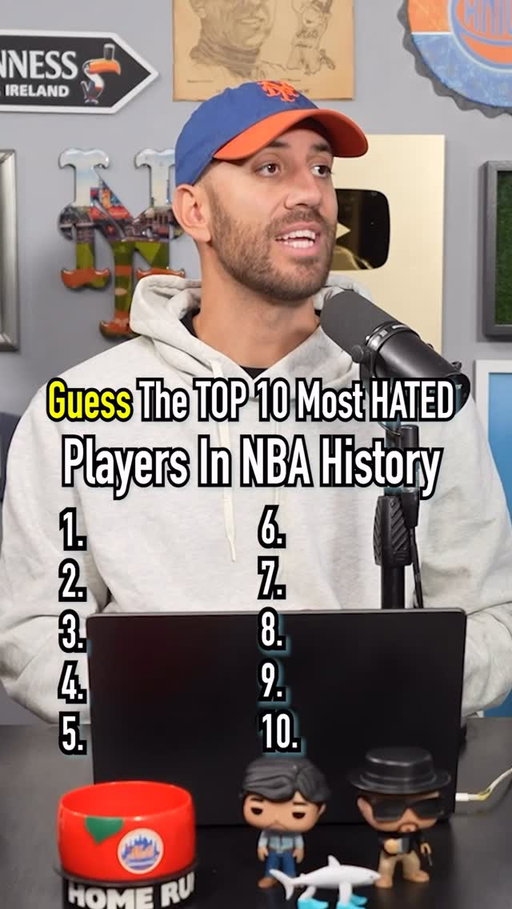 Top 10 Most HATED Players In NBA History!