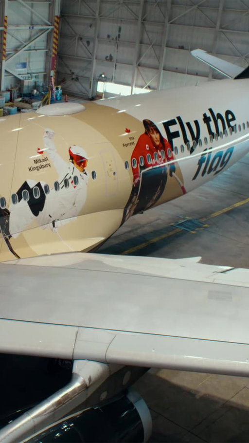 From takeoff to touchdown, we’re carrying Canadian pride sky-high. ❤️ Introducing our new celebratory livery that will fly @TeamCanada and @cdnparalympics to Milano Cortina 2026. #FlyTheFlag