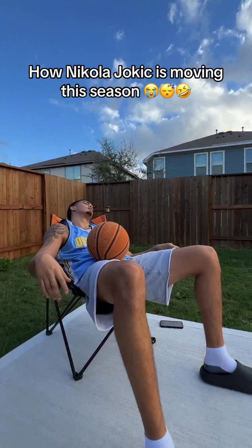 Bro is unstoppable 😭 
•
•
•
#basketball #jdub #nba #jokic #dunk
