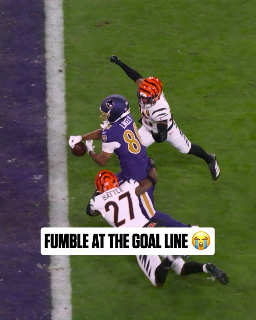 unreal hustle from battle

CINvsBAL on NBC
Stream on #NFLPlus + Peacock