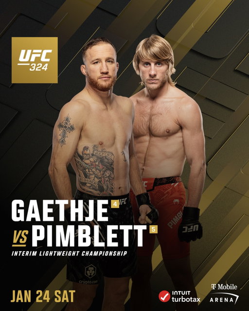 What a ride it is. So thankful for the opportunity to start off this new partnership with the @ufc and @paramountplus Perfect dance partner for another unforgettable night to prove once again I am one of the best and most exciting fighters of this era 🔥I will be ready to go #ufc324