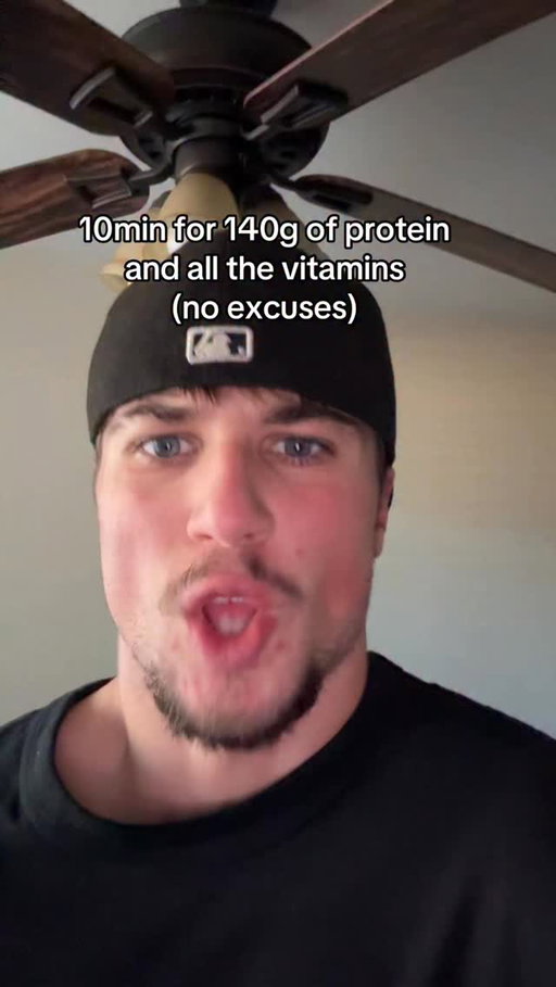 a simple meal you can make in 10min #food #protein #quick