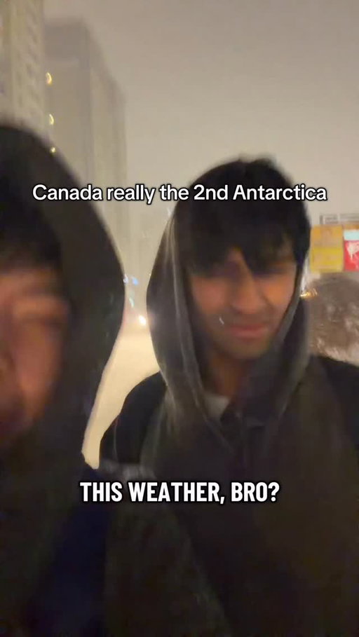 snowstorm really not safe in Canada bro 😭 

#canada #weather #snowstorm