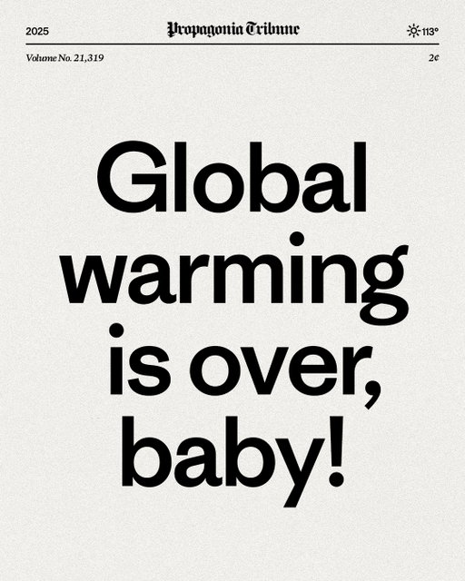 Because of the way things seem to work these days, we’re going to repeat this fable over and over until it becomes a big, beautiful truth: 

Once upon a time, a loosely affiliated network of tree huggers and radicals, surfers and dirtbag climbers, river rats and modern hippies solved the climate crisis. And the planet lived happily ever after. The end. 

Wait, did that work? Nope.

The science is clear: Earth needs our help. So it’s on us to call out reckless climate-change denial and create some propaganda for our home planet.

Learn more at the link in bio.
