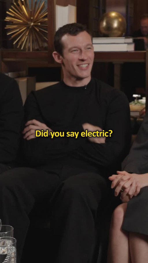 ⚡ It’s electric ⚡ Miles Teller, Callum Turner, and Elizabeth Olsen play a couple rounds of “Overheard in...?” NY/London/LA edition.

Follow @happyhouroverheard for more!

#overheardhappyhour