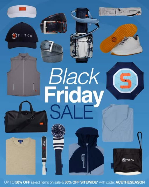 BLACK FRIDAY SAVINGS ARE LIVE | Now is the perfect time to check items off your gift list. Don’t miss out on limited time deals on all your favorites from stylish golf bags and travel gear to performance apparel.
