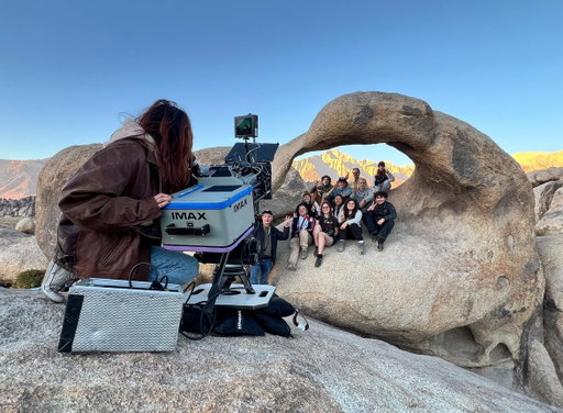Wow! USC film students shoot their short films on IMAX 70MM. So cool. They also have their own IMAX theater. I’m jealous! #Imax #imax70mm