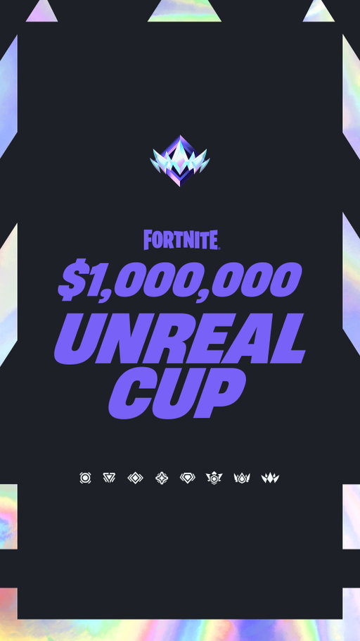 Join the Road to the $1,000,000 Unreal Cup: it all begins on December 5! ⁣
⁣
To be eligible, make sure to reach level 350: fn.gg/RoadToUnreal