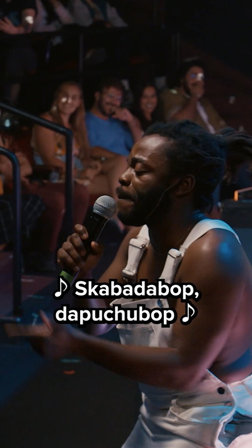 Don't sit in the front row if you're not good at SCATTING...😂

➡️ Watch Demi Adejuyigbe: Is Going to Do One (1) Backflip now only on Dropout.tv

#dropoutpresents #dropout #comedy #demiadejuyigbe #jazz