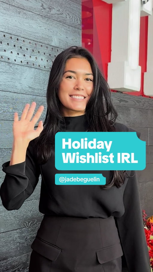 holiday mood: using @jadebeguelin’s gift recs to build my wishlist 😇
