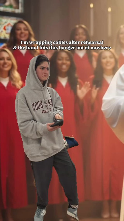 and I never missed a rehearsal ever again
