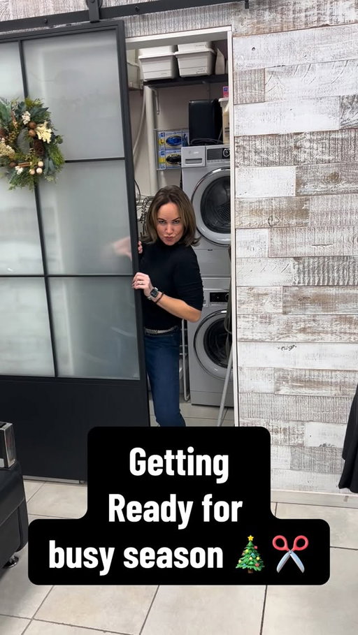 Getting ready for busy season in the shop #therootofhairstudio #rootofhair #9058517400 #7777westonrd #hair #hairsalon #hairstylist #hair #beautysalon #hairstylistlife #hairstylistfun #busyseason #work #beautysalon #stylist #holidays #holidayseason  #fun #letsdothis #viral #hairgoals #hairbyme #hairbeauty #hairvideo @schwarzkopfcan @behindthechair_com @modernsalon @schwarzkopfpro @schwarzkopfusa @schwarzkopfpro.my #✂ #vaughan  #funtimes #christmasiscoming  #christmas
