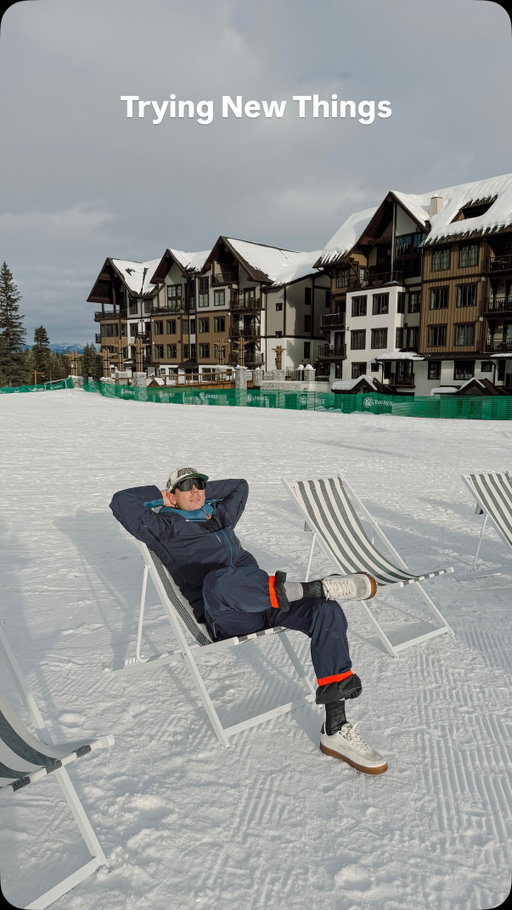 in honor of the start of ski szn 

crazy that it’s been 5 seasons since I learned to ski ⛷️ 

so if you’re learning this season, remember… be patient with yourself, we all fell on our face at first, just don’t give up!

and if you’re teaching someone this season, remember… be kind to them and take it slow, them having a good experience is what will actually make them want to come back!