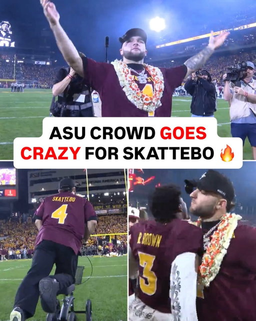 Skatt hyping up the fans at his alma mater 😤

(via Blakes_Take2/X)