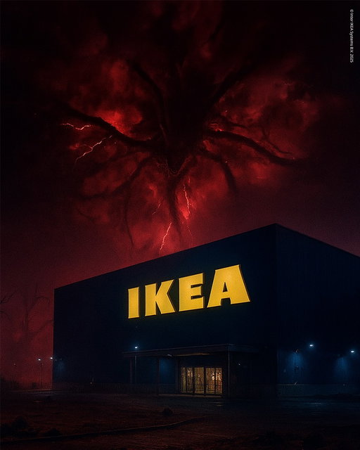 IKEA gör även Upside Down världen lite mer hemma.

 #IKEA #IKEASverige