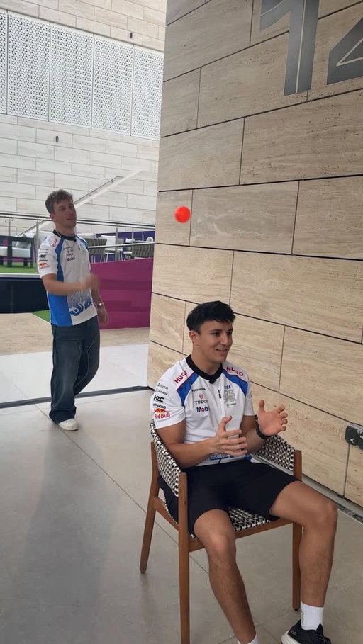 10/10 for effort 😅 

#F1 #VCARB #QatarGP