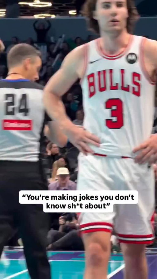 Josh Giddey got a fan ejected who called him a p*do:

“You’re making jokes you don’t know sh*t about.”