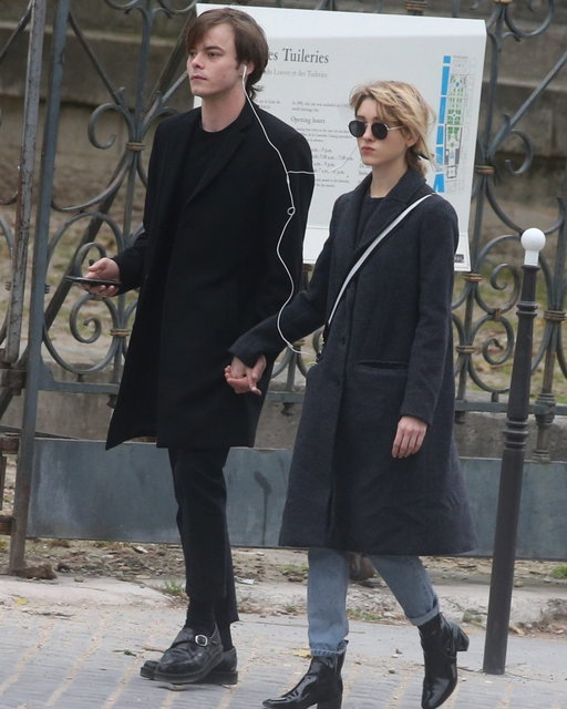 The fact that Natalia Dyer and Charlie Heaton (@charlie.r.heaton) met on the set of 'Stranger Things' and are still together as the show comes to an end is everything to me.

Photos: Backgrid, Getty Images, @charlie.r.heaton
