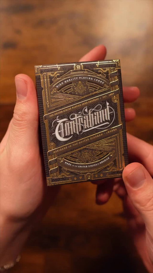 What do you think of these Contraband playing cards? 
•
Cards by: @theory11 
•
#playingcards #unboxing #cardistry #danielhuckins #igreels