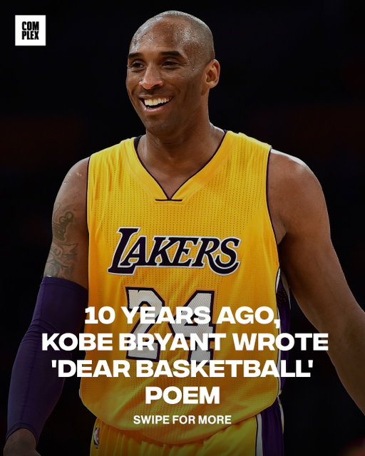 Kobe Bryant’s love for basketball is undeniable 🏀🐍

The ‘Dear Basketball’ poem won an Oscar for Best Animated Short Film at the 90th Academy Awards. This was the first Oscar won by a professional athlete.

Via: @natlyphoto