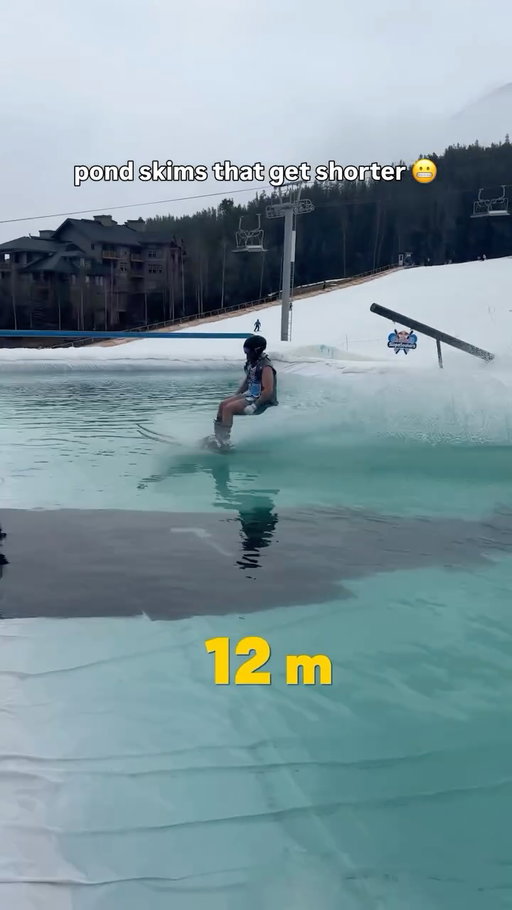 but the splash zone increases every time 😉 

#RedBullSlopeSoakers #Skiing #PondSkim #RedBull #GivesYouWiiings