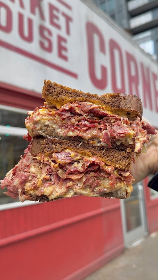 If you’re looking for the best Reuben sandwich in Seattle, this is the spot! Hot corned beef covered with melty Swiss cheese, sauerkraut & smothered with thousand island dressing. 

Everything I tried: 
🥩 Reuben Sandwich 
🥖 Pastrami Dip 
🍳 Triple Breakfast Sandwich 

This gem has been around for almost 80 years so you know it’s the real deal. The staff is always so welcoming and they really treat you like family. It’s honestly such a Seattle staple that you cannot skip!

#reuben #cornedbeef #sandwichshop #seattlefood #seattleeats