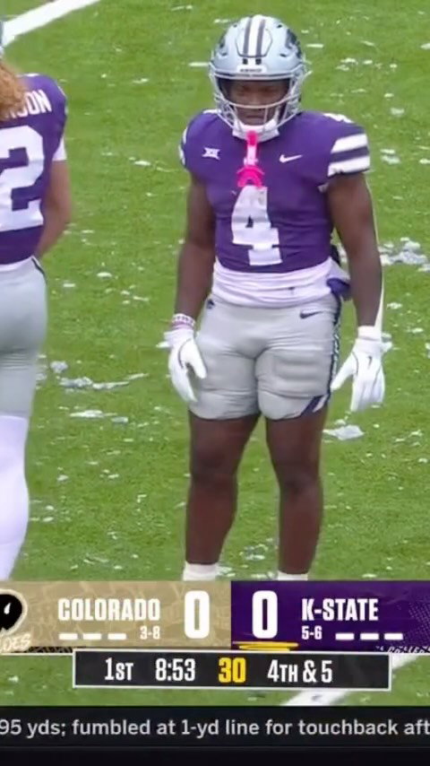 COLD WEATHER FEARS JOE JACKSON 🥶

#Big12FB | @kstatefb