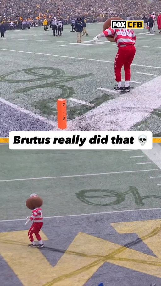 It was fun while it lasted, @thebrutusbuckeye 🤣