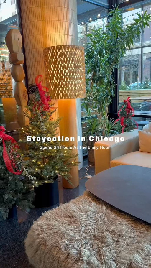 Recently stayed at @theemilyhotel & yes everything you see is on site. Rooftop cocktails @selvachicago, a full gym & brunch @forachicago before checkout. The perfect staycation tucked right into Fulton Market 🤍

Truly the kind of place you check into & never have a reason to leave. Next time you’re thinking about visiting Chicago, make sure to have The Emily Hotel on your list! ✨

#chicagostays #chicagohotel #rooftopbars #explorepage✨