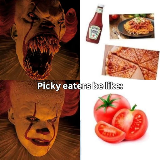 Picky eaters be like Pennywise 😂 @blurayangel 

#pennywise #itwelcometoderry #blurayangel #itchapterone #itchaptertwo