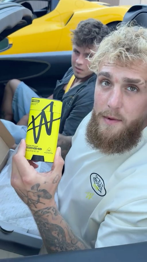 Seems like a fair trade… custom shoes for some antiperspirant W deodorant