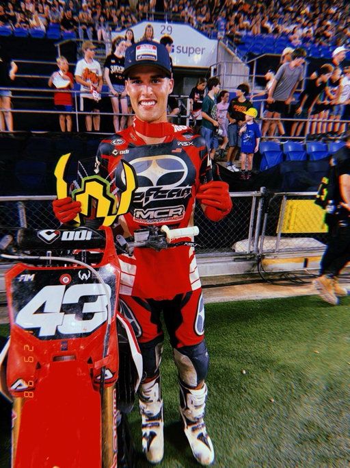 P3 in the Gold Coast 🇦🇺 
Good day, thank you to all involved🤙🏼
@moto_concepts_racing @honda_racing_us @talessi800801 @aaronmrozek