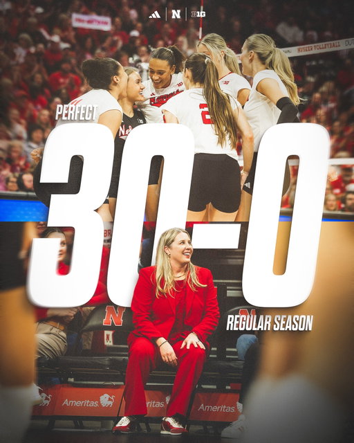 30-0, 20-0 in the B1G, 6 to go